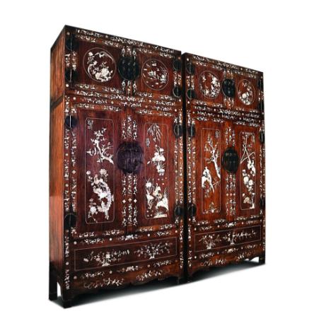 顶级海南黄花梨老料家具,明代海南黄花梨十二件套家具图片