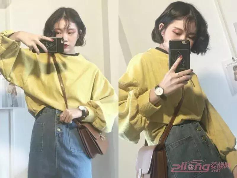 圆脸大脸女生适合什么短发,2020年圆脸流行发型短发24-30岁