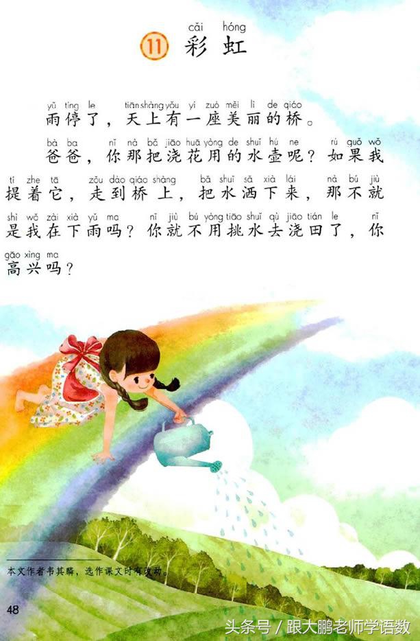 真是太及时了，部编版一年级语文下册电子书高清版+知识点预习！