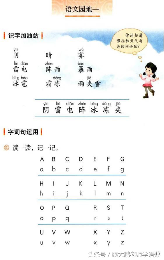 真是太及时了，部编版一年级语文下册电子书高清版+知识点预习！
