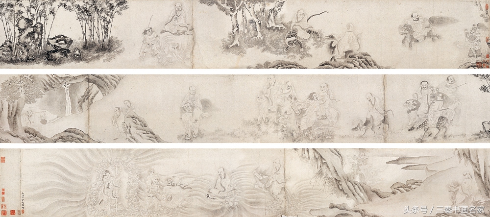 海外馆藏明清佛画,中国唐代佛画集萃