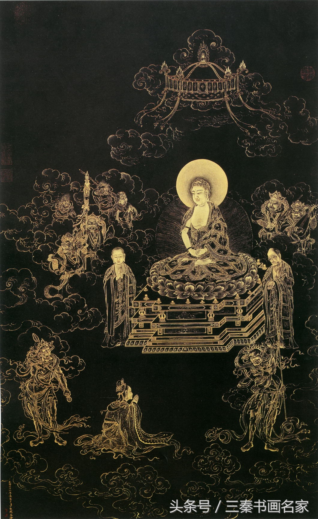 海外馆藏明清佛画,中国唐代佛画集萃