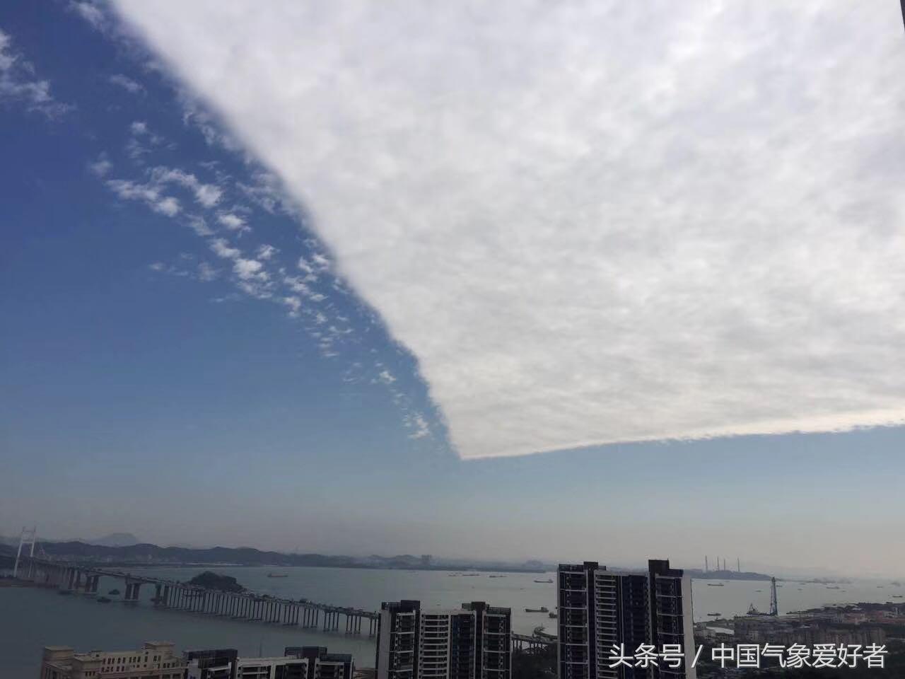 熬过明天，就是大回暖！因为有这种云，回暖的广东不会“回南天”