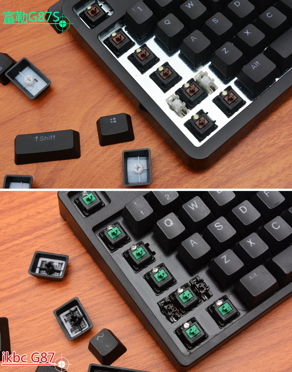 富勒键盘青轴,富勒键盘酷冷烈焰青轴