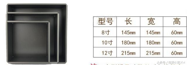 烘焙新手必备模具大全,烘焙新手必备100种模具