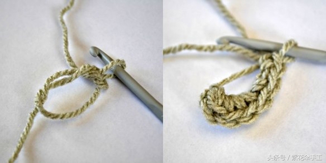 婴儿兔子帽钩织全部过程,手工编织宝宝兔子