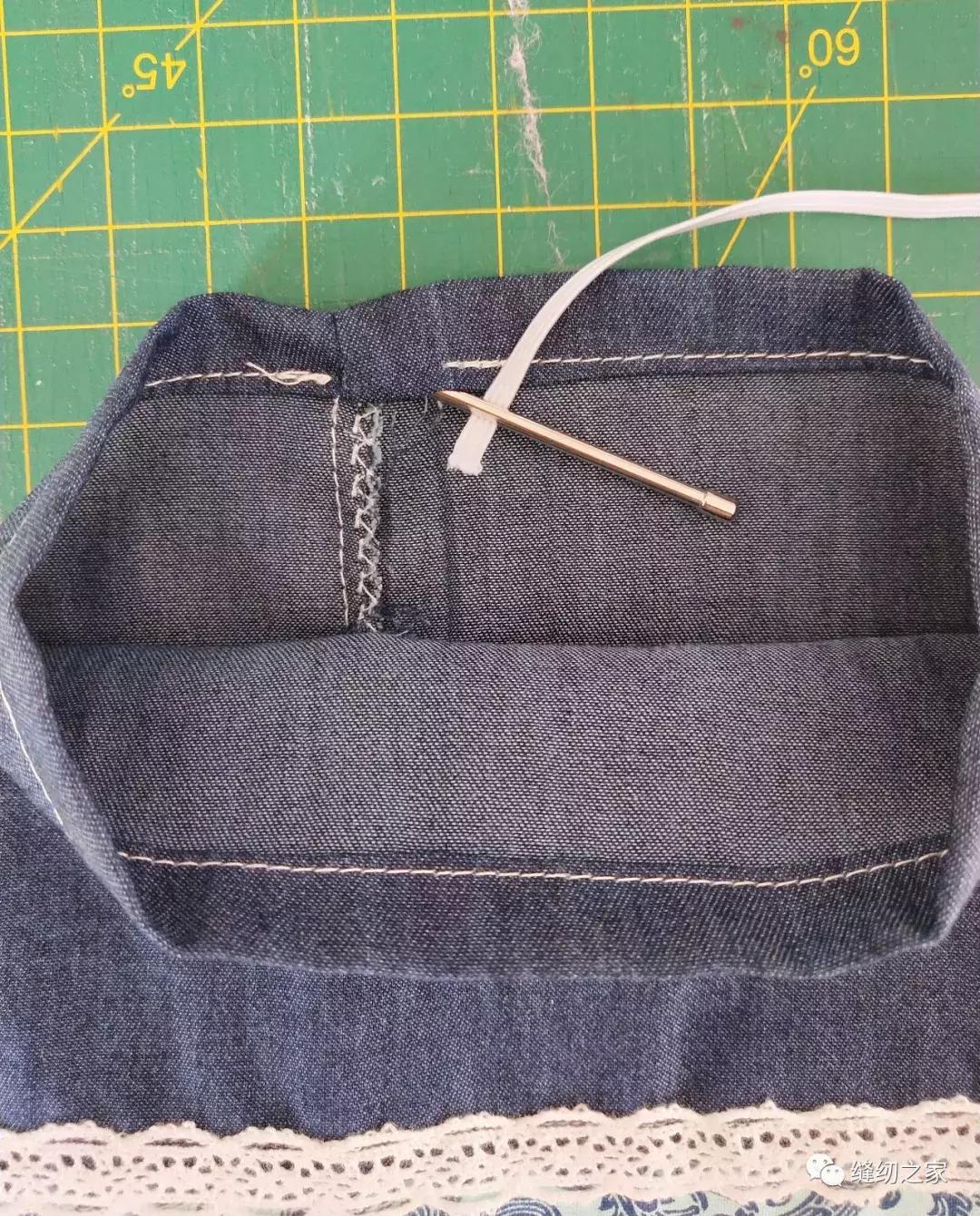 在家做袖套,袖套自己做