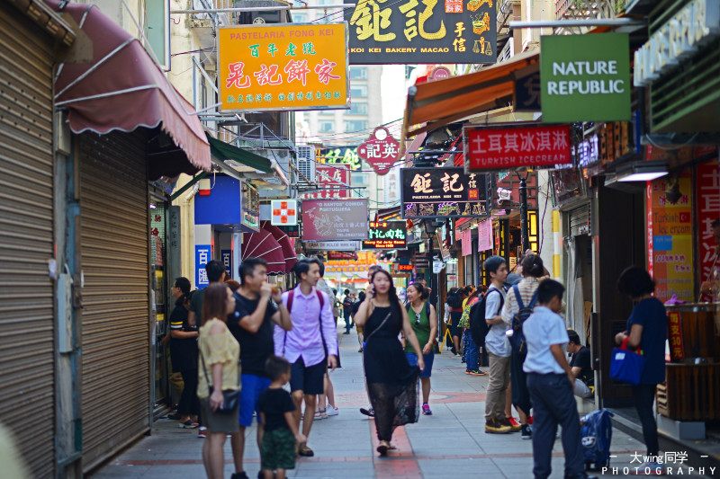 澳门有一条粉红色的巷子,澳门特别有名的一条街