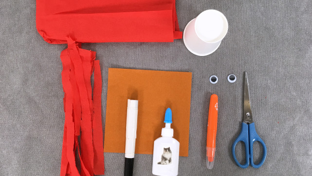 幼儿园简单的动物灯笼手工视频,制作狗狗灯笼儿童手工