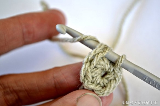 婴儿兔子帽钩织全部过程,手工编织宝宝兔子