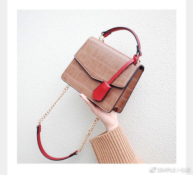 simple女装批发店,秋冬季真皮新款时尚简约女包