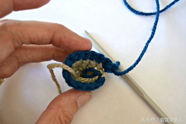 婴儿兔子帽钩织全部过程,手工编织宝宝兔子