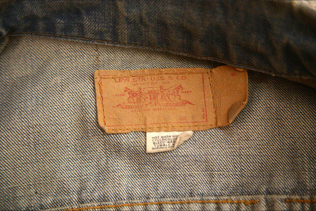 真假levis夹克 (levis 牛仔外套怎么选)