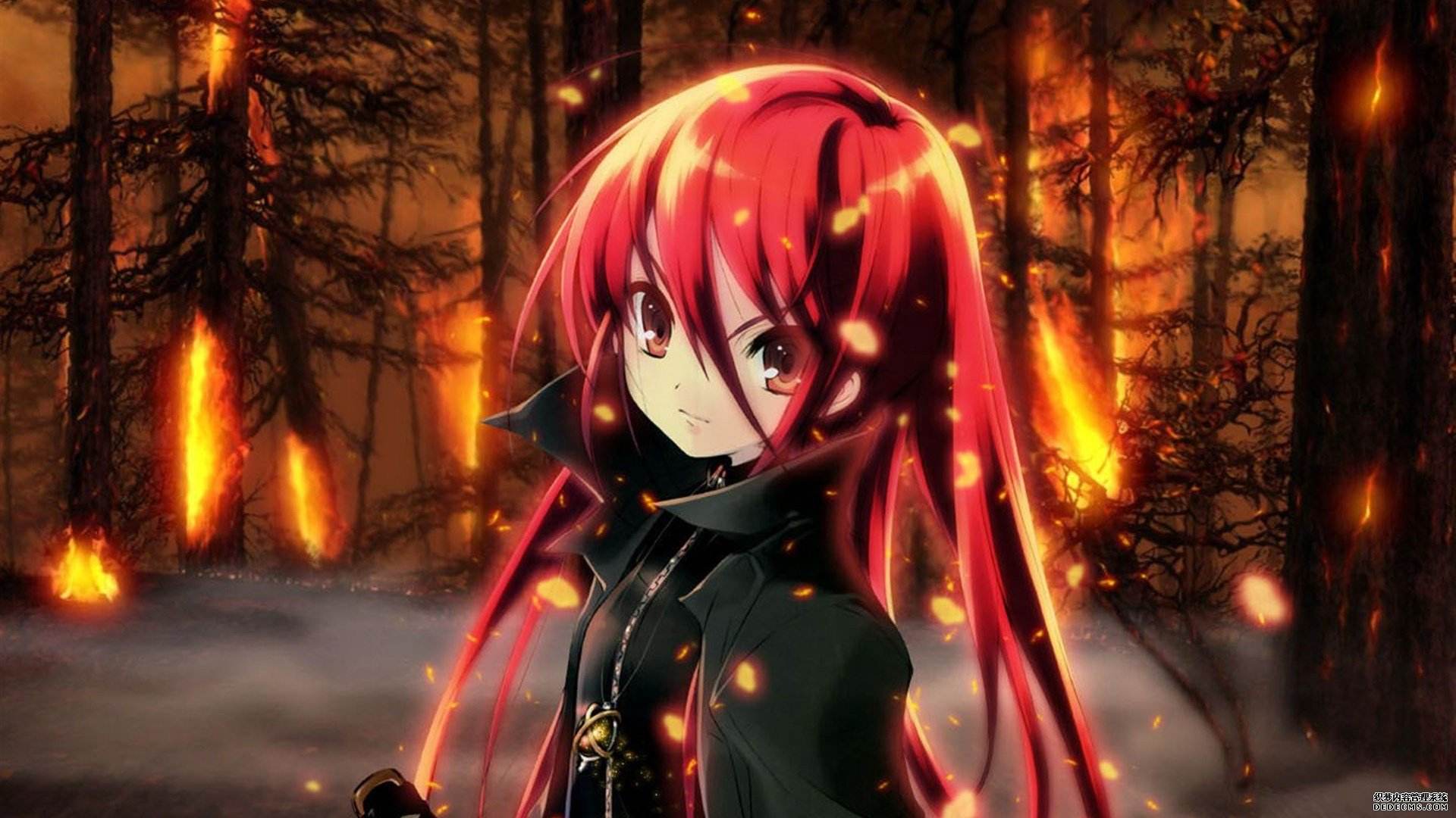 盘点动漫的红瞳少女,盘点动漫中那些赤瞳妹纸