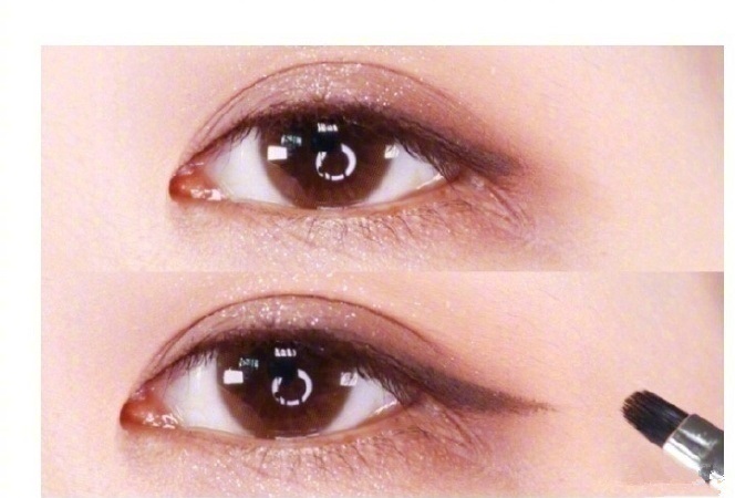 日常大地色眼妆画法，提升气质只要“轻轻一抹”就OK了