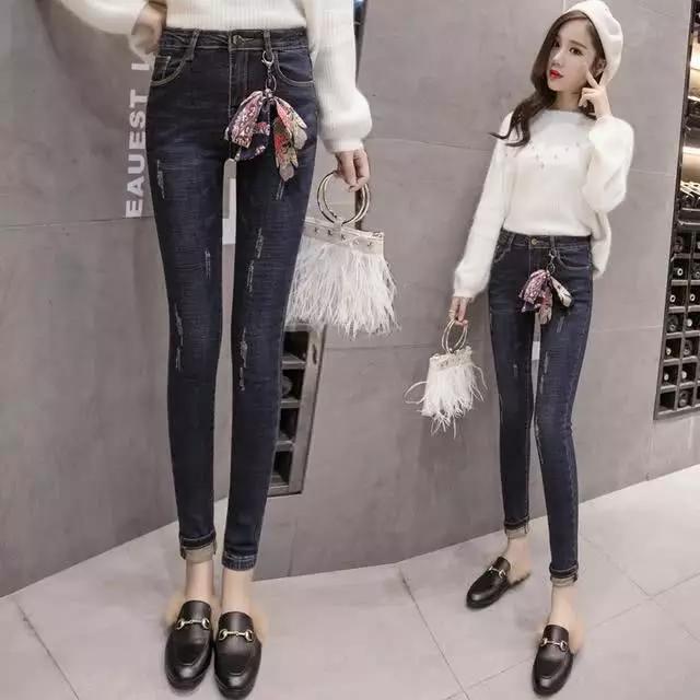 哈伦小脚裤超级显瘦,哈伦小脚牛仔裤超级显瘦