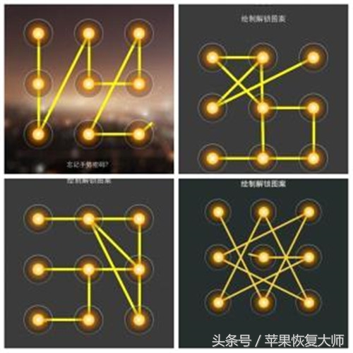 六种解锁方式智能锁,手机四种解锁方式哪种最安全