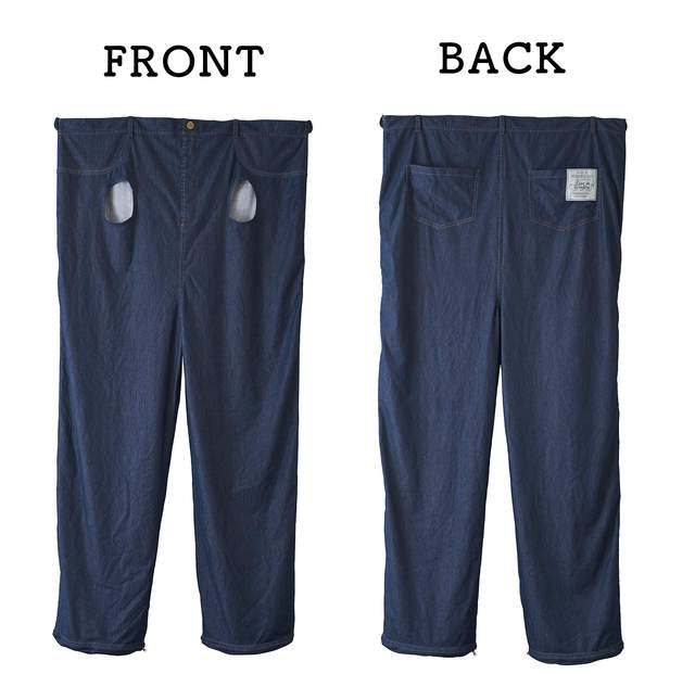 睡袋成人加厚保暖双人裤子,可以两个人一起穿的连体睡袋