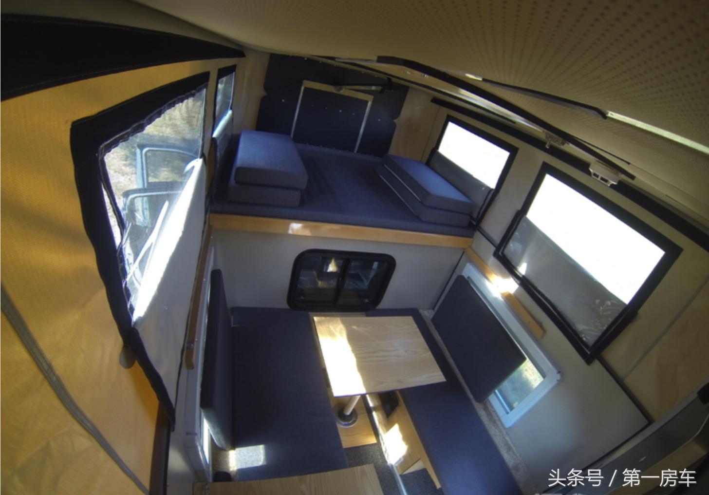 汽油版四驱最新款皮卡房车,新款单排四驱皮卡房车