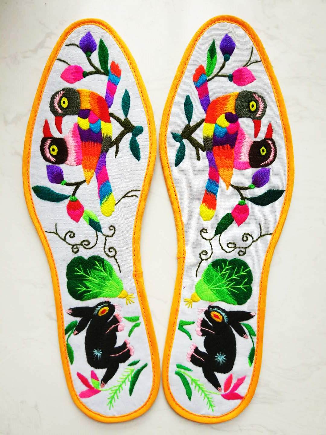 甘肃庆阳结婚纯手工鞋垫,甘肃正宗绣花鞋垫图片