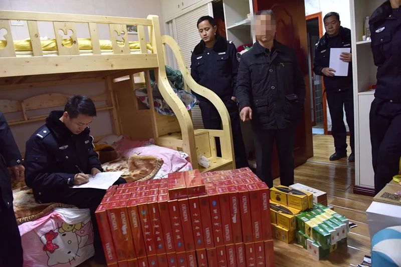 祥云经侦破获的非法经营香烟案例,查获一起非法经营香烟