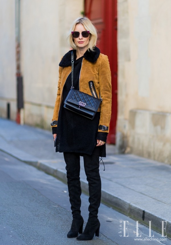 麂皮过膝靴加绒还是不加绒,过膝靴全皮还是麂皮