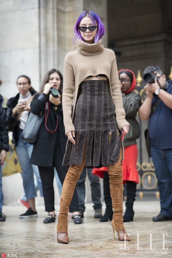 麂皮过膝靴加绒还是不加绒,过膝靴全皮还是麂皮