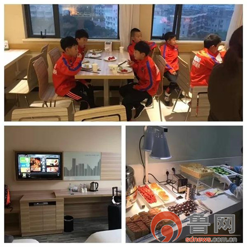 学习训练两不误中能U12梯队踏上冬训路