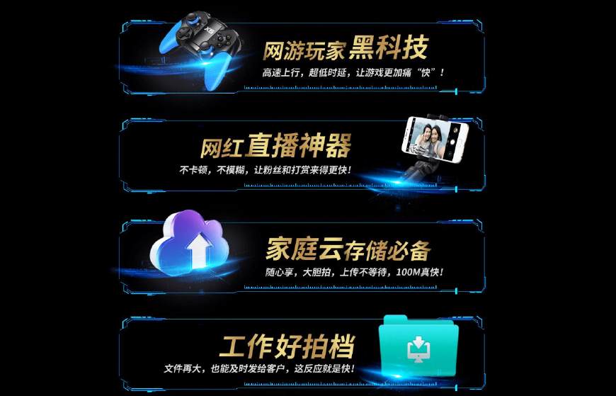 电信上行100m下行100m专线,电信升级1000兆上行下行