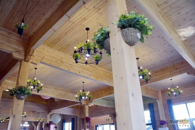 北海木质豪宅,北海中式豪宅