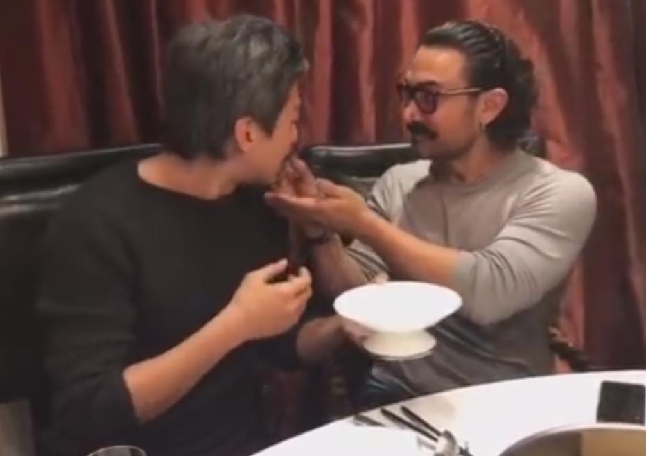 邓超请阿米尔汗吃皮蛋完整版,邓超阿米尔汗皮蛋