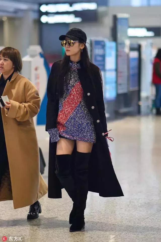 杨幂和热巴穿同款连衣裙,从杨幂赵丽颖到热巴肖战