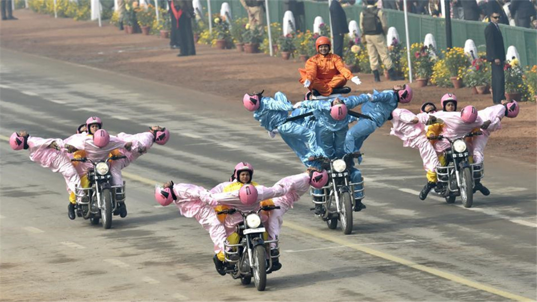 印度举行建军节阅兵,印度举行阅兵仪式