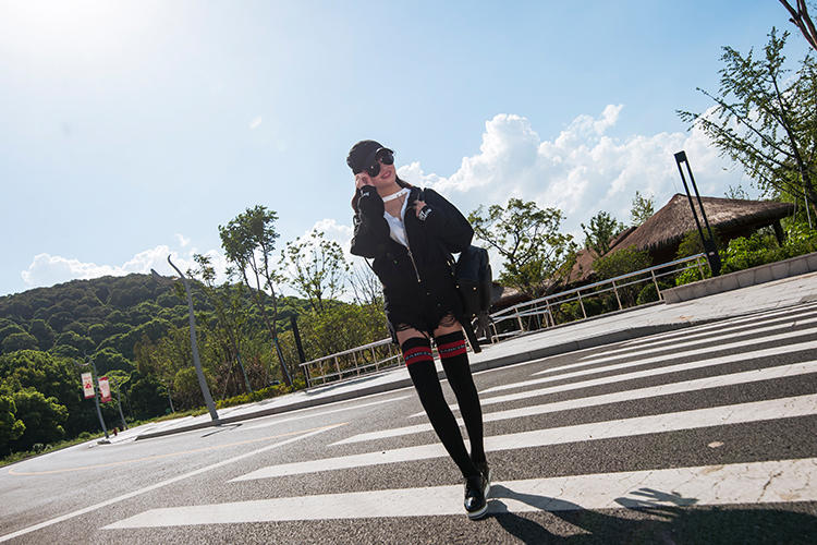 冬季保暖又时髦潮范长筒袜不可少,保暖潮百搭长袜