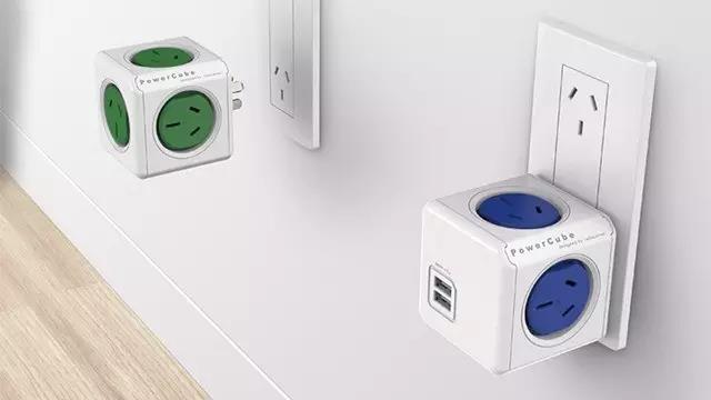 魔方插座真的是好看还不占地方,创意魔方插座图片