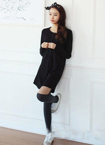 寒冷预警信号,防寒保暖的中长筒袜