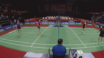 羽毛球双打前封后攻教学视频,羽毛球双打由攻转守如何退防