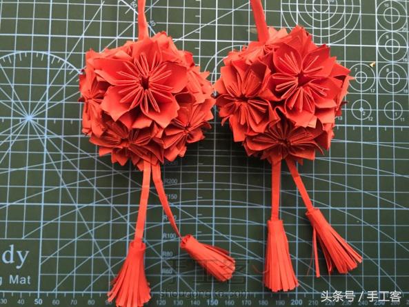 灯笼手工制作简单易学折纸教程,灯笼手工制作教程简单又好看折纸