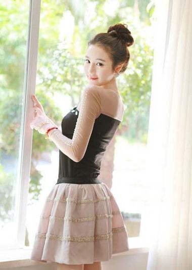 圆脸盘发好看简单好学,适合大圆脸女生盘发的发型