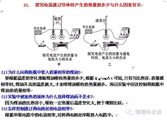 （全精!）中考物理冲刺——实验题“注意事项”总结归纳！