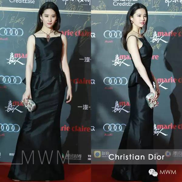 刘亦菲发色黑发图片,刘亦菲一般都是染什么发色