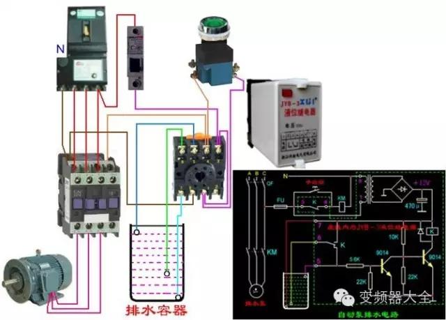 电动机控制器接线,电动机接线线路图视频