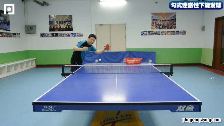 乒乓球直拍接侧旋发球技巧视频,勾发球直拍怎么接