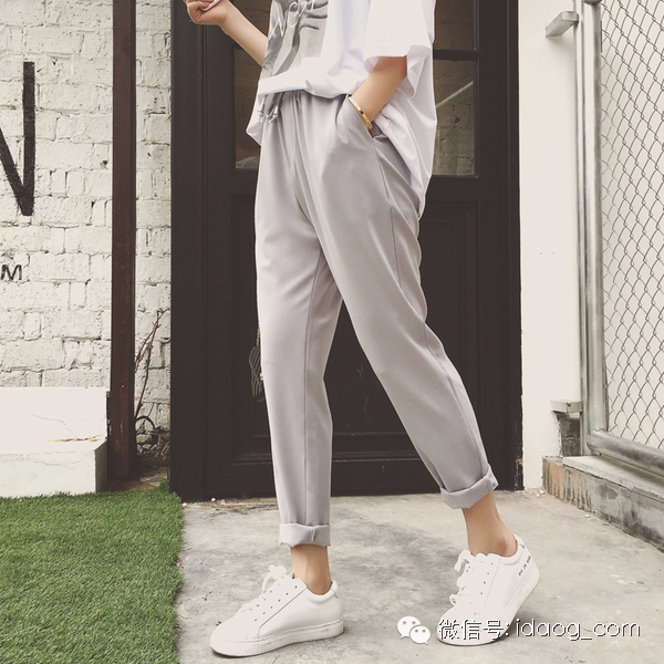 短袖长裤搭配潮流,短袖长裤的搭配