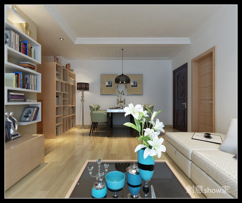 爱读书的家庭怎么装修,宜家复古风样板间