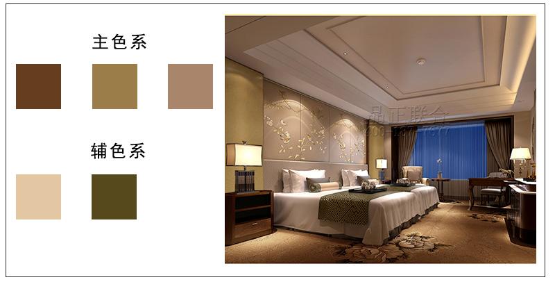 内江酒店装修效果图,现代轻奢酒店设计效果图