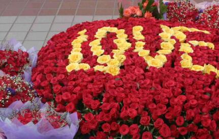 情人节玫瑰价格寓意,情人节送白色和橙色玫瑰花的寓意