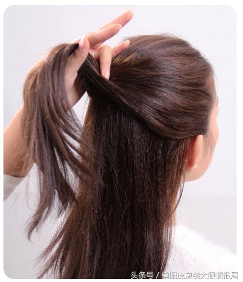 7-12岁儿童公主头编发不要蝴蝶结,适合戴大蝴蝶结的编发无刘海