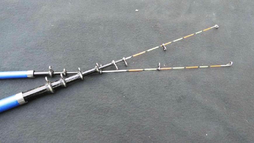 钓鱼怎么选择鱼竿种类呢,新手钓鱼入门鱼竿上面都有什么