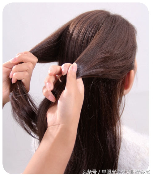 7-12岁儿童公主头编发不要蝴蝶结,适合戴大蝴蝶结的编发无刘海